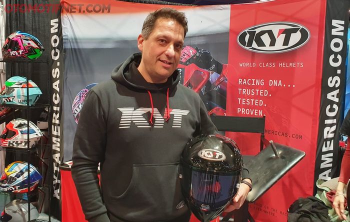 Emiliano Taccioli, Chief Industrial Designer KYT Italia yang mendesain KX-1 Race dan R2R