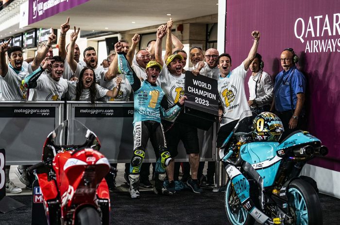 Jaume Masia dapat hujatan karena dianggap curang saat merebut gelar juara Moto3 2023