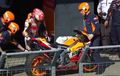 Bukannya Marah, Marc Marquez Bersyukur Sehabis Ditabrak Johann Zarco