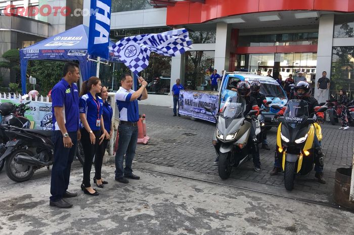 Maxi Yamaha Tour De Indonesia Lanjut Gass Medan Palembang Nih Bro Gridoto Com