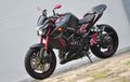 Suzuki GSR750 Swingarm Pincang, Body Berotot, Makin Street Fighter