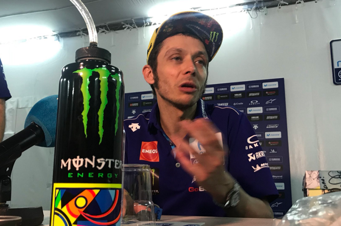Valentino Rossi seusai hari pertama tes pramusim MotoGP 2018 di Buriram