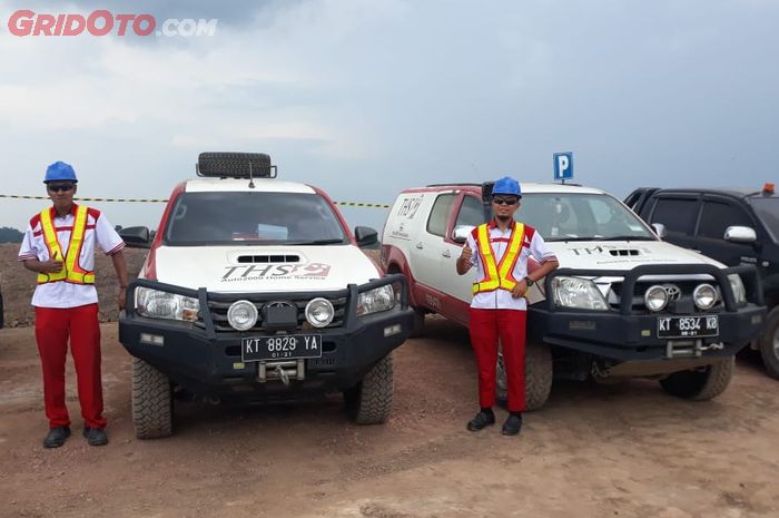 Layanan Toyota Home Service di tambang batubara Kalimantan Timur.