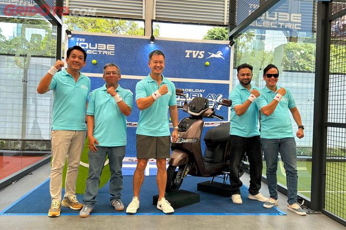 TVS gelar event bertajuk &ldquo;iQube Padel Day&rdquo;, memadukan mobilitas listrik TVS iQube dengan tren olahraga Padel