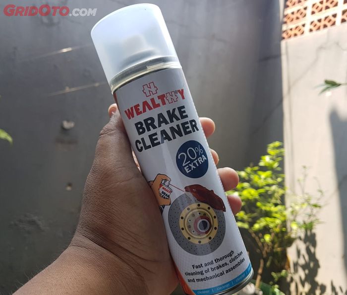 Review Wealthy Brake Cleaner buat piringan motor