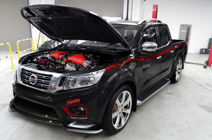 Nissan Navara swap engine pakai punya Nissan GT-R