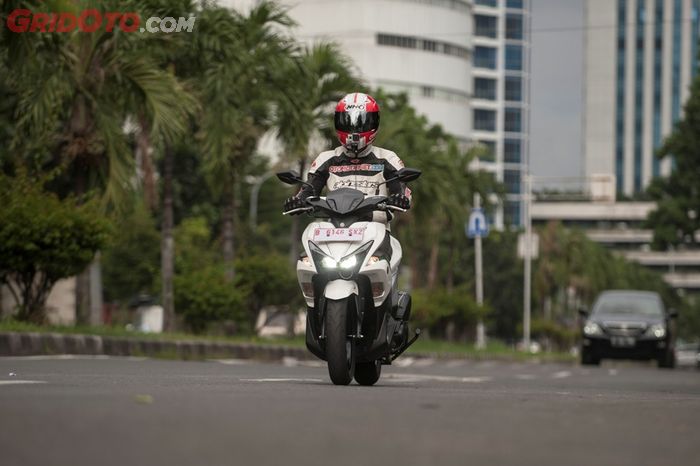 Test ride Yamaha Aerox 155 VVA
