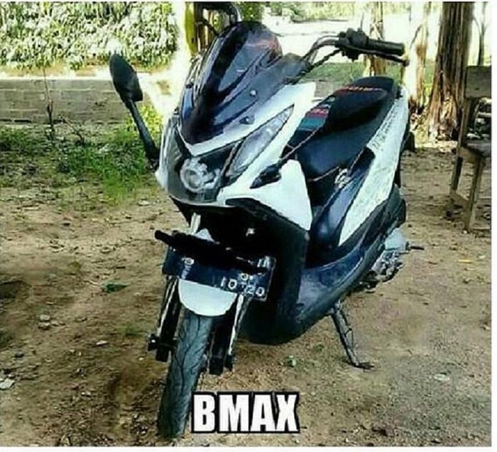 Ini mendekati Yamaha NMAX, modifikasi dari Honda BeAT jadi BMAX