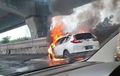 Honda CR-V Habis Dilalap Api, Warganet: Berkurang Satu Mobil Mewah di Indonesia