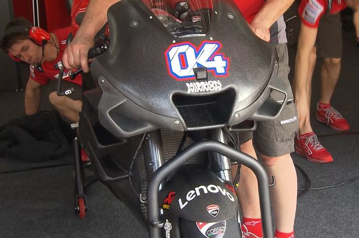 Ducati jajal fairing baru di hari terakhir tes MotoGP Sepang