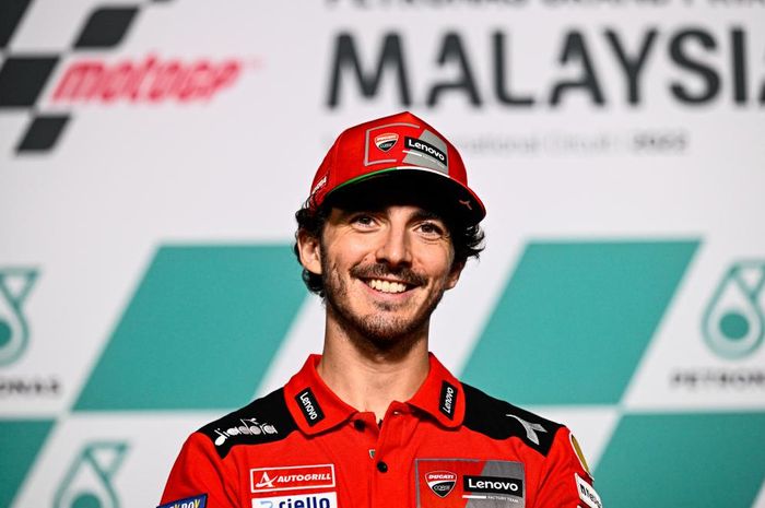 Berpeluang kunci gelar juara dunia, Francesco Bagnaia menyatakan dirinya tetap tenang menjelang MotoGP Malaysia 2022