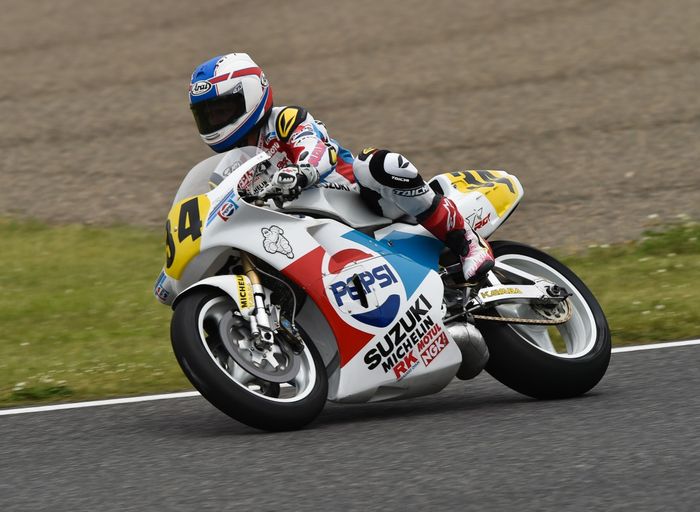 Kevin Schwantz membela Suzuki selama dari tahun 1986 hingga 1995 dan berhasil juara dunia pada tahun 1993