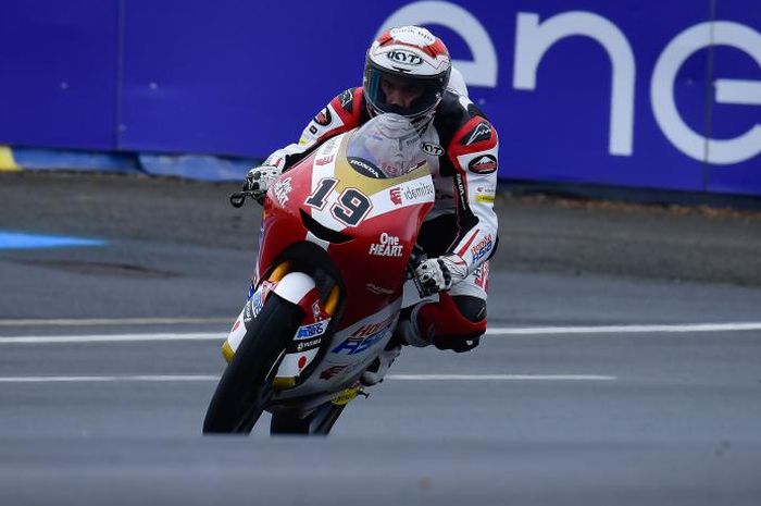 Andi Farid Izdihar alias Andi Gilang merampungkan Moto3 2021 di peringkat bawah klasemen