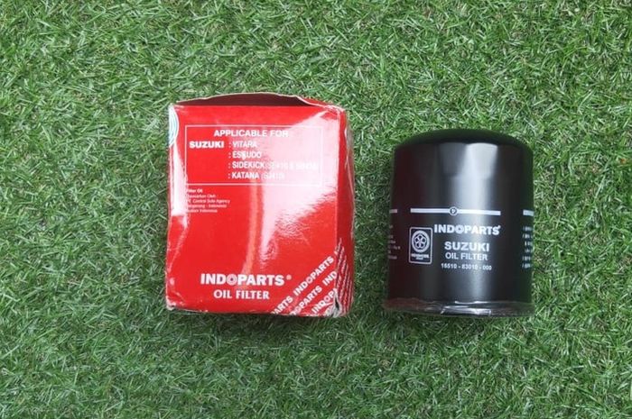 Indoparts jual filter oli mesin mobil, harga mulai dari Rp 20 ribuan.