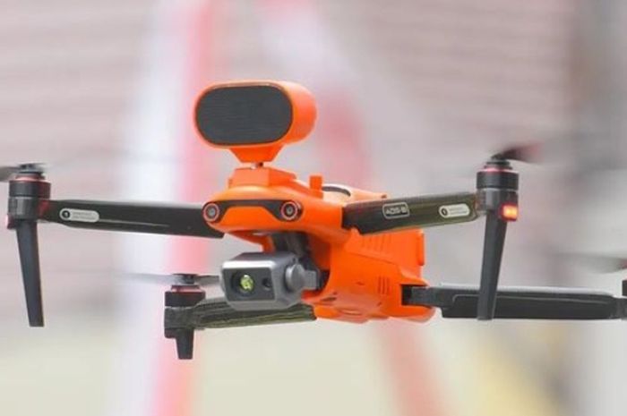 Drone patrol yang akan digunakan Korlantas Polri dalam mengembangkan ETLE 