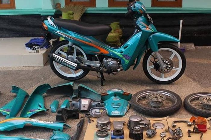 Habibi_Mgld, lapak spesalis jualan spare part Suzuki Shogun R 110 