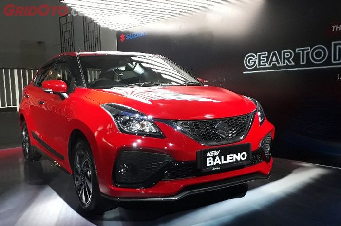 Suzuki Baleno mendapat penyegaran di sektor grill depan.