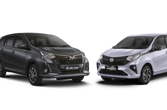 Toyota Calya dan Daihatsu Sigra
