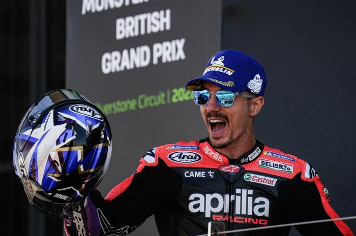 Performa bersama Aprilia terus meningkat seiring berkembangnya motor, Maverick Vinales percaya diri bisa meraih gelar juara dunia MotoGP