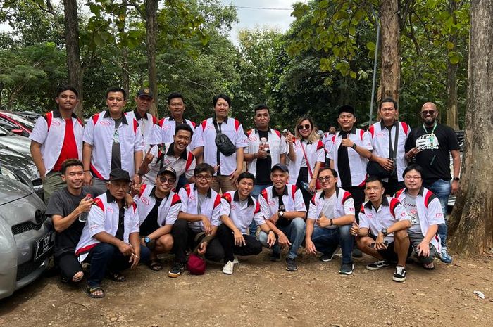 Sejumlah member TYCI saat menghadiri acara Kick Off 2023.