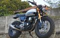 Modifikasi Yamaha Scorpio Jadi Scrambler 'Big Foot' Modal Rp 35 Jutaan
