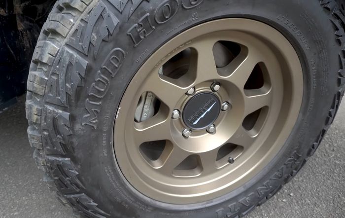 Modifikasi Toyota Fortuner pasang pelek  Method MR 701 dan ban Kanati Mud Hog M/T