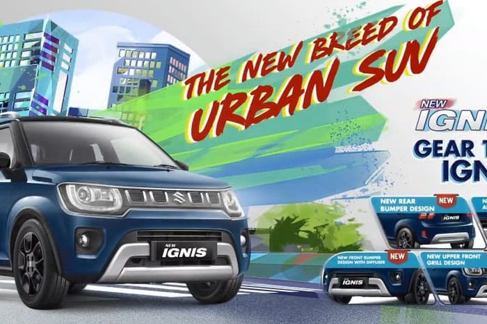 Suzuki Ignis facelift akhirnya resmi diluncurkan untuk masyarakat Indonesia, Kamis (9/4/2020).