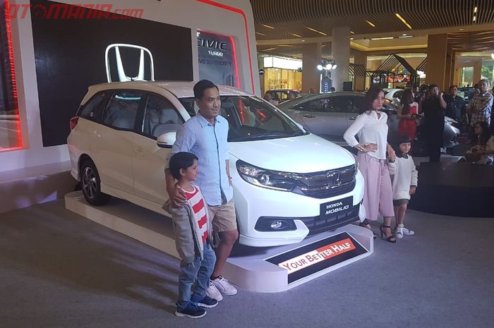 New Honda Mobilio diluncurkan di Kota Kasablanka (21/2/2019).