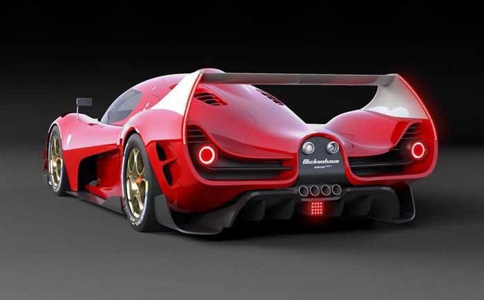Hypercar SCG 007 tim Scuderia Cameron Glickenhaus (SCG) untuk diturunkan di kelas hypercar kejuaraan dunia balap ketahanan 2020/21