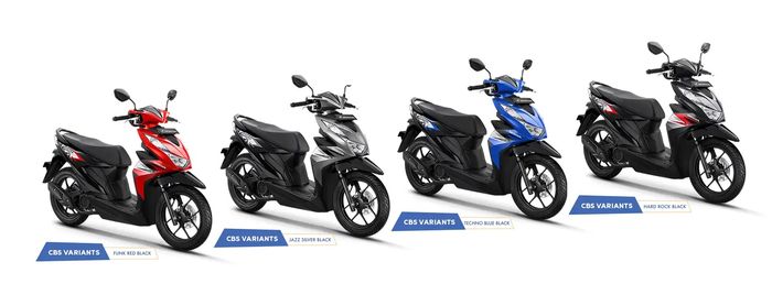 Pilihan warna Honda BeAT CBS