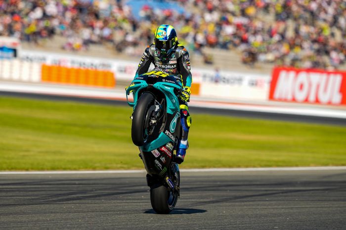 Valentino Rossi finis ke-10 pada balapan MotoGP Valencia 2021