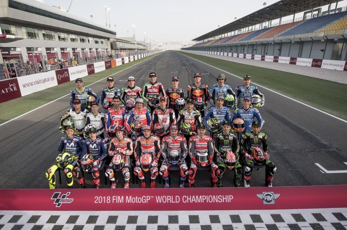 Line-up rider MotoGP 2018