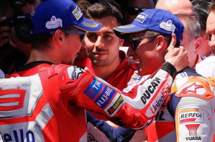 Jorge Lorenzo dan Marc Marquez