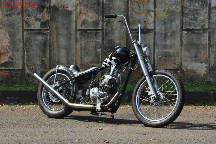 Yamaha Scorpio chopper garapan Katros Garage