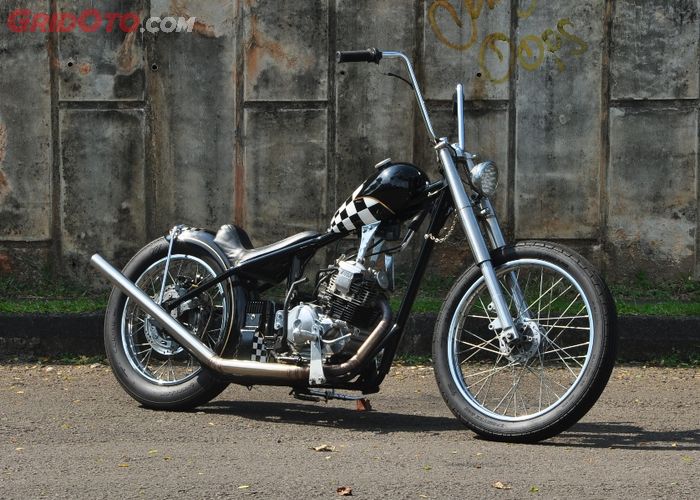 Motor custom chopper outlet