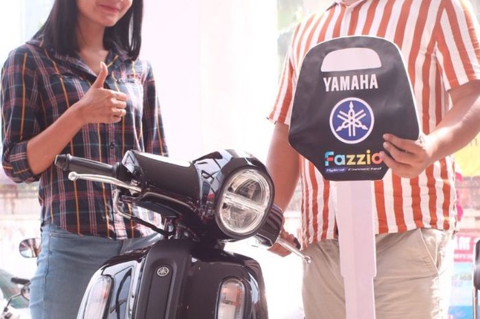 Yamaha Fazzio Hybrid Connected ludes dipesan konsumen di Wilayah Jawa Tengah dan Jogja