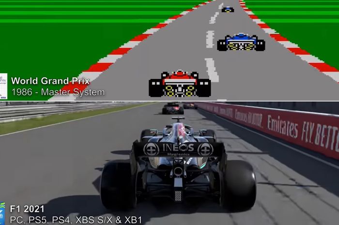 Evolusi game balap F1