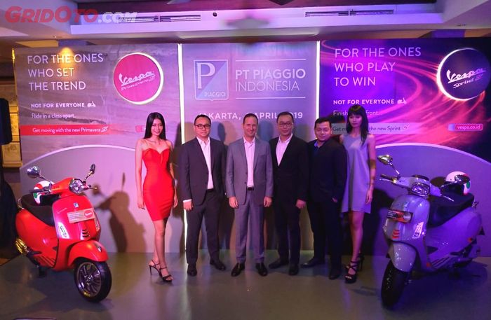 Peluncuran Vespa Primavera S dan Sprint S 2019