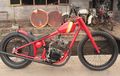 Honda GL Pro Merah Meriah, Dirombak Ala Skinny Chopper, Mau Dibuat Ngebut