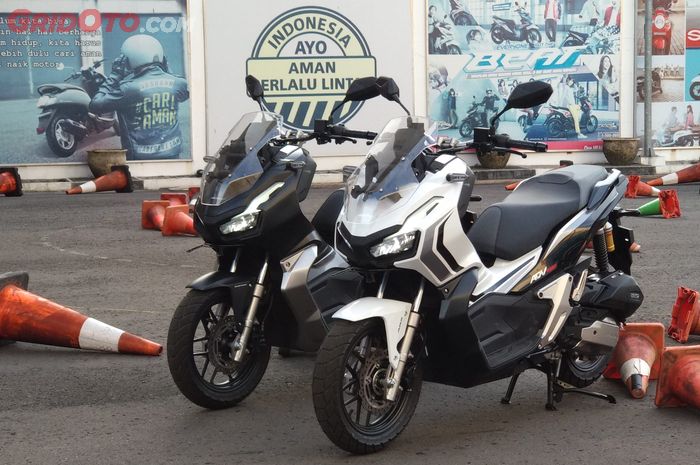 Dua unit Honda ADV150 pasca dites media.