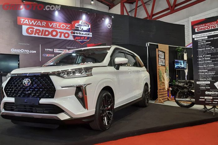 Toyota Veloz GridOto resmi terjual dengan penawaran tertinggi di IIMS 2022