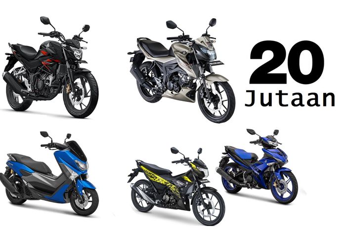 Motor seharga Rp 20 Jutaan