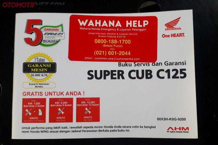 Syarat Ajukan Klaim Garansi Motor Honda Bisa Hangus Jika Teledor Gridoto Com