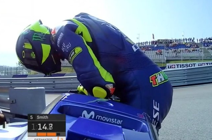 Valentino Rossi di FP1 MotoGP Austria