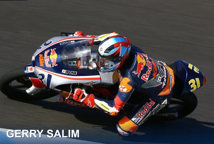 Gerry Salim satu-satunya pembalap Indonesia yang berlaga di Red Bull Rookies Cup 2018