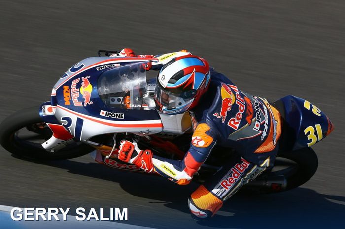Gerry Salim satu-satunya pembalap Indonesia yang berlaga di Red Bull Rookies Cup 2018