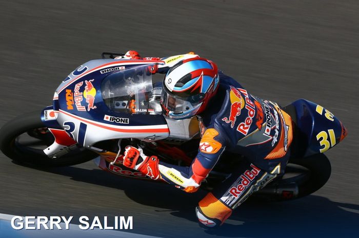 Gerry Salim satu-satunya pembalap Indonesia yang berlaga di Red Bull Rookies Cup 2018