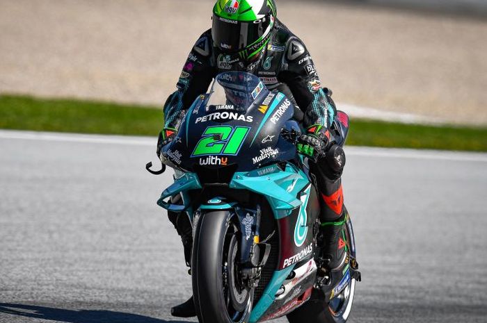 Franco Morbidelli tidak mendapat motor dengan spek pabrikan pada MotoGP 2021, begini dalih bos Yamaha