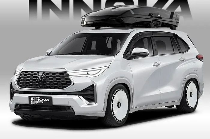 Digital modifikasi Toyota Kijang Innova Zenix tampil gaya konsep simpel touring