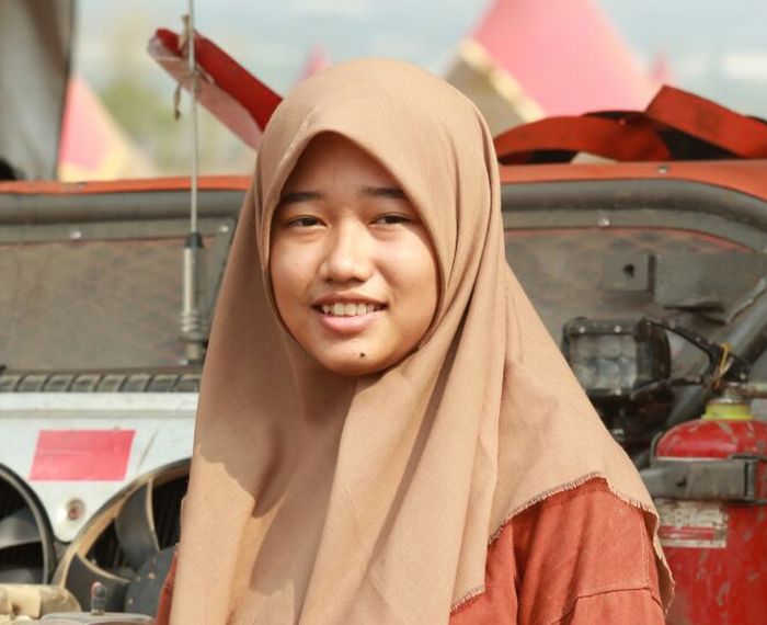 Aulya menjadi off roader perempuan satu-satunya di Kejurnas Super Adventure Offroad Team putaran 4 Gempol Jawa Timur